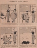 Une séquence dessinée par Émile Cohl, dans Polichinelle.