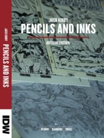 L’ouvrage « Jack Kirby, Pencils and Inks », présentant en vis-à-vis des planches crayonnées et encrées des années soixante-dix.