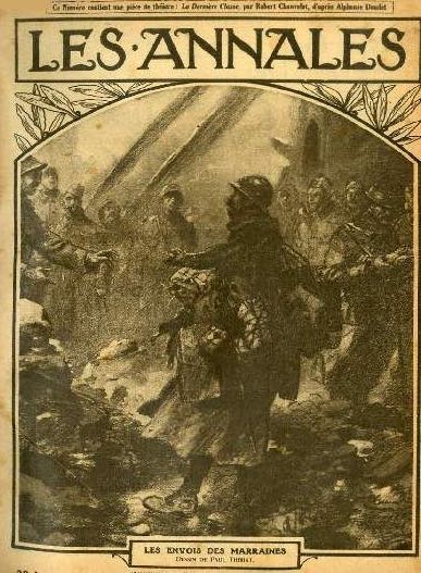Couverture de Paul Thiriat pour Les Annales (1916).