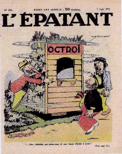 Une dernière couverture d'Albert-Georges Badert avec Les Pieds nickelés.