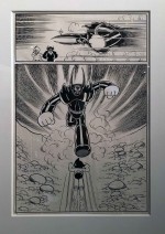 Le lien entre l’exposition de Tezuka et celle de Naoki Urasawa s’est fait par le biais de deux planches montrant un extrait de l’épisode « Le robot le plus fort du monde » qui a inspiré Urasawa pour sa série « Pluto ». Un bel hommage avec ces documents rare qui relie les deux hommes au sein d’un même festival.