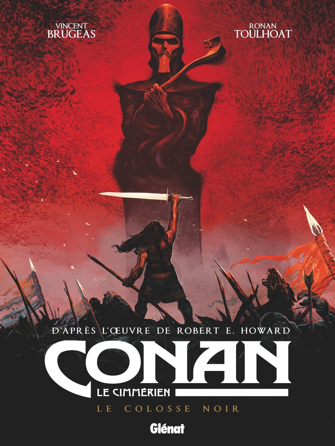 Couvertures et planches pour Conan le Cimmérien T2 : Le Colosse noir (Glénat 2018)