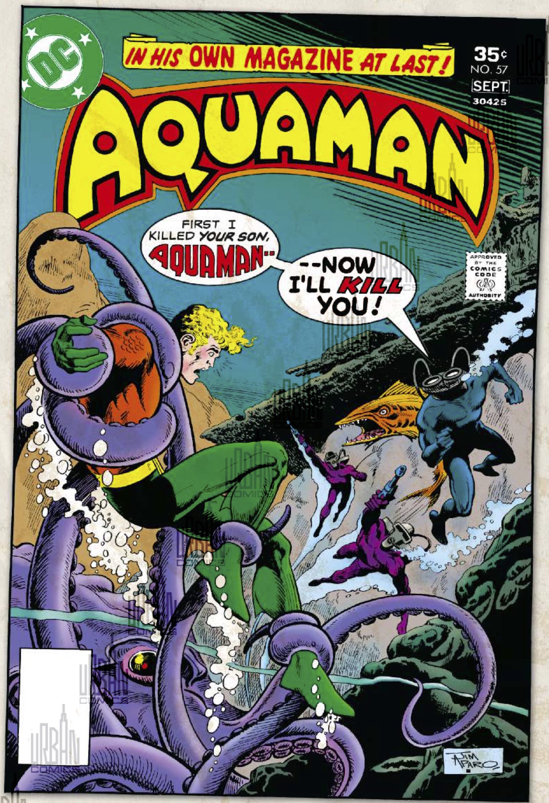 Aquaman - la mort du prince couv aq 57