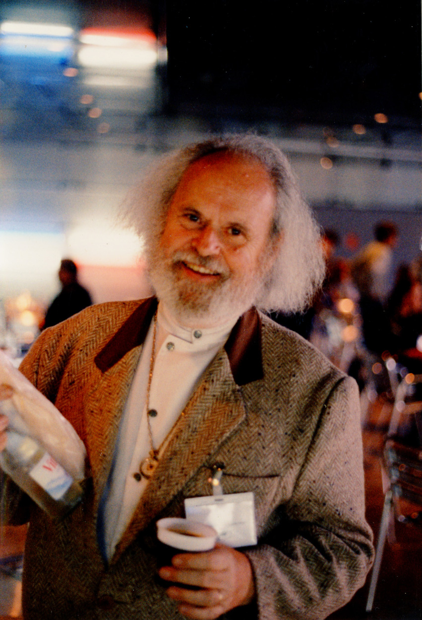 James Hodges au congrès national des magiciens, en 1995 (photo B. Joubert).