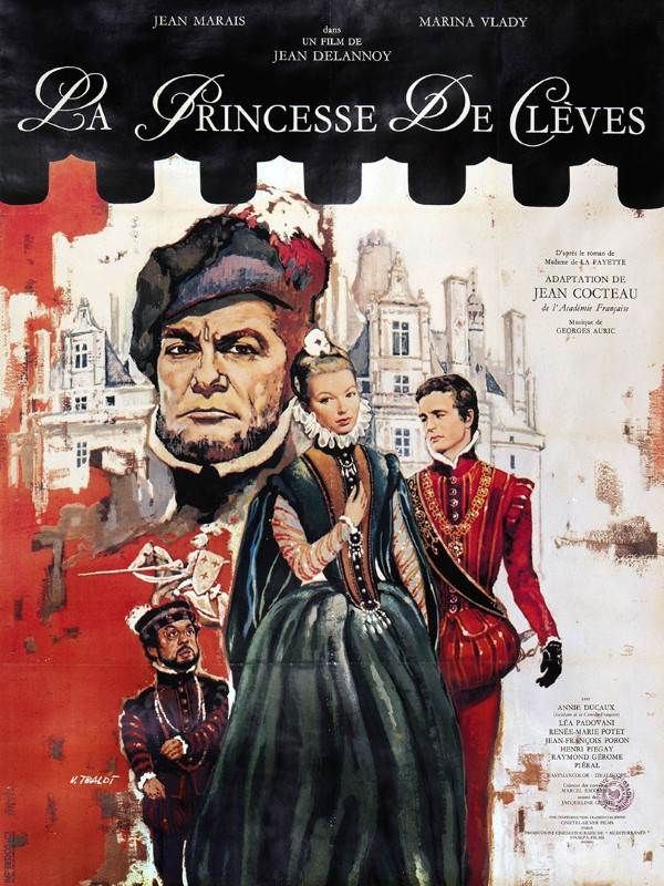 Jean Marais et Marina Vlady, à l'affiche de La Princesse de Clèves (1961)
