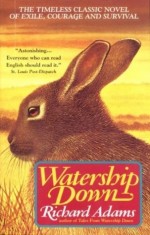 Deux sources d'inspiration : couverture de "Watership Down" (réédition Avon Books 1975) et affiche américaine pour "Babe, le cochon devenu berger" (1995)