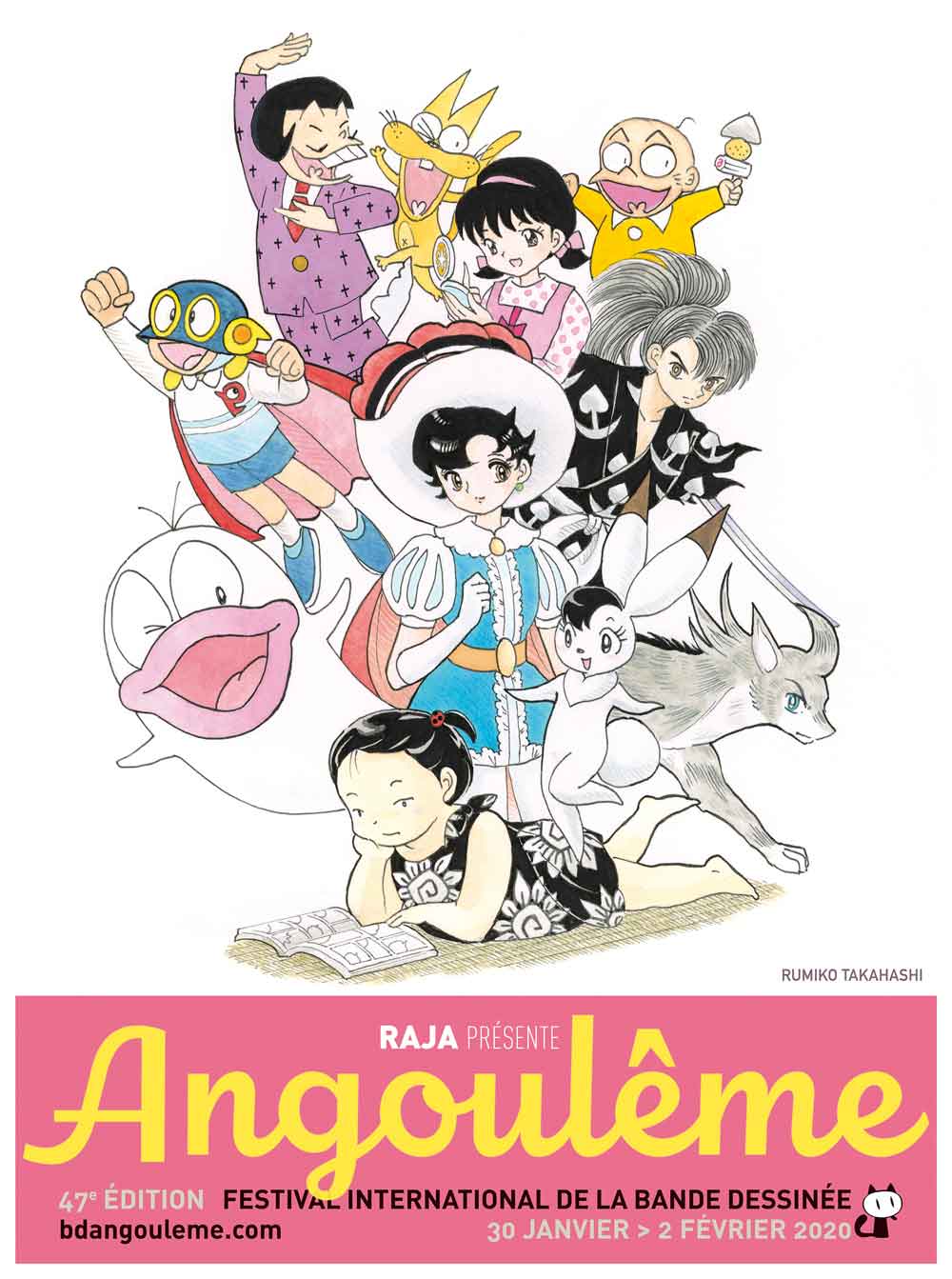 angouleme-2020_AFFICHE-Rumiko-Takahashi