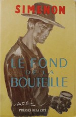 Couverture d'un roman de Georges Simenon paru aux Presses de la cité, en 1949.