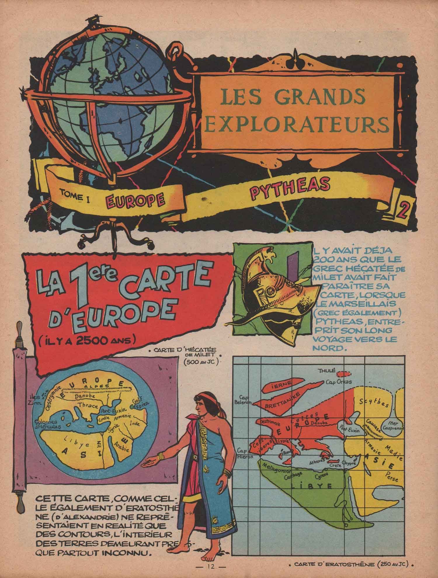 « Les Grands Explorateurs » dans Kon Tiki n° 3 (06/1959).