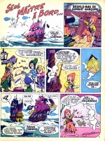Un crossover entre Arthur et Surplouf ("Seul maître à bord..." dans Pif n° 275 en 1974).