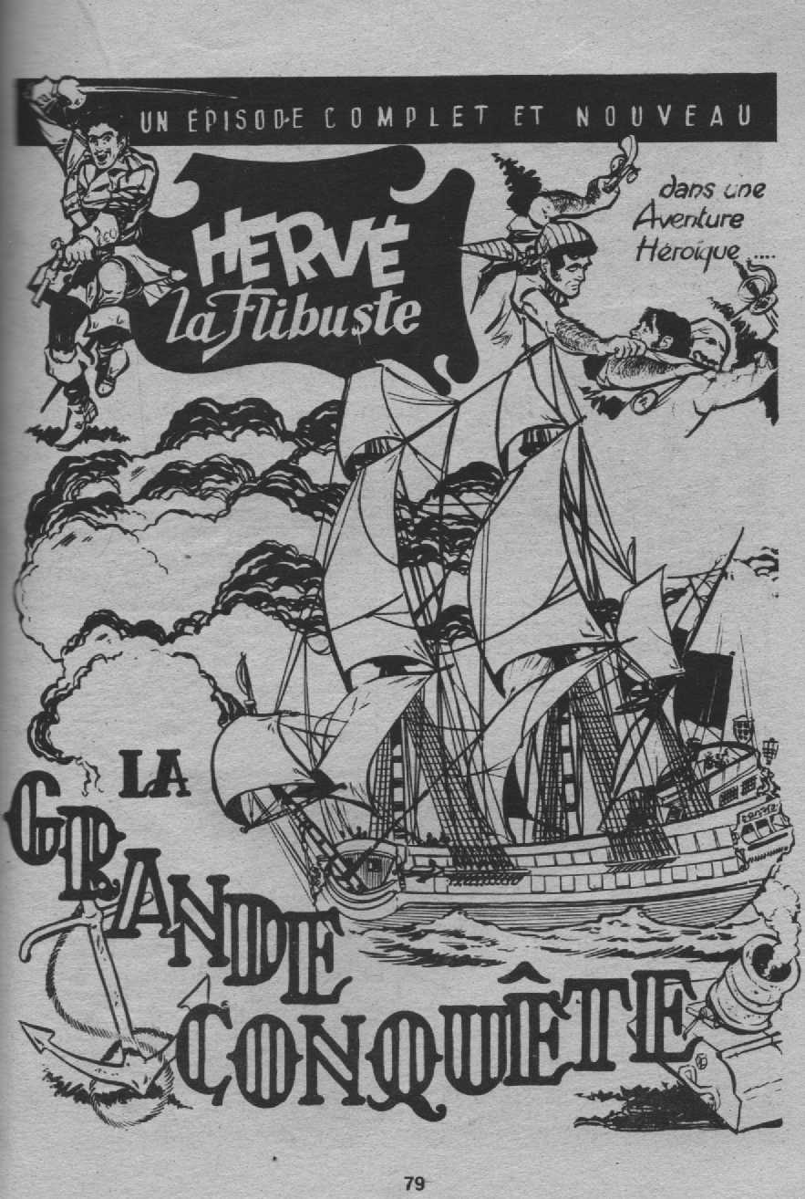 « Hervé la Flibuste » dans Sandor n° 10 (03/1966).