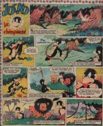 « Jocko le chimpanzé » dans Jocko et Poustiquet n° 1 (04/11/1954).