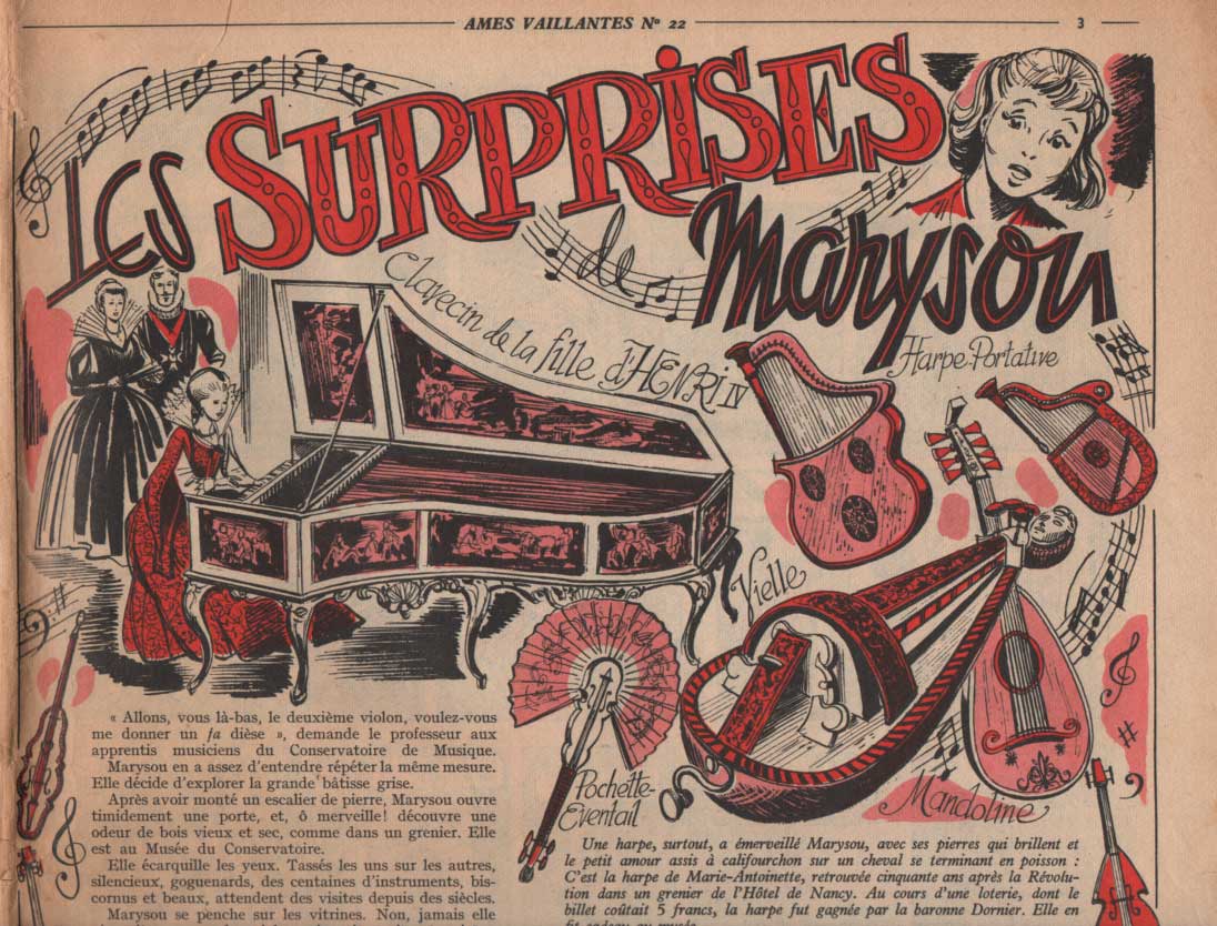 « Les Surprises de Marylou » dans Âmes vaillantes n° 22 (1956).