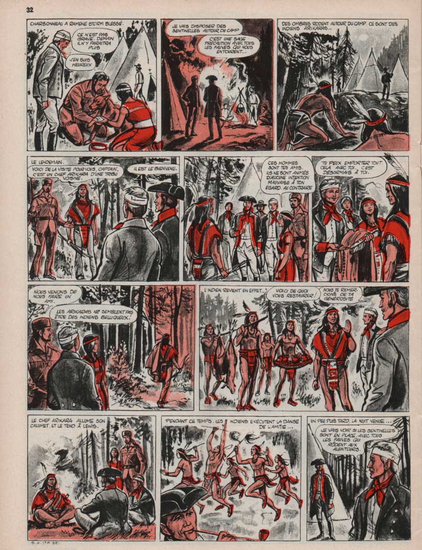« Sacajeva » dans Âmes vaillantes n° 35 (1964).