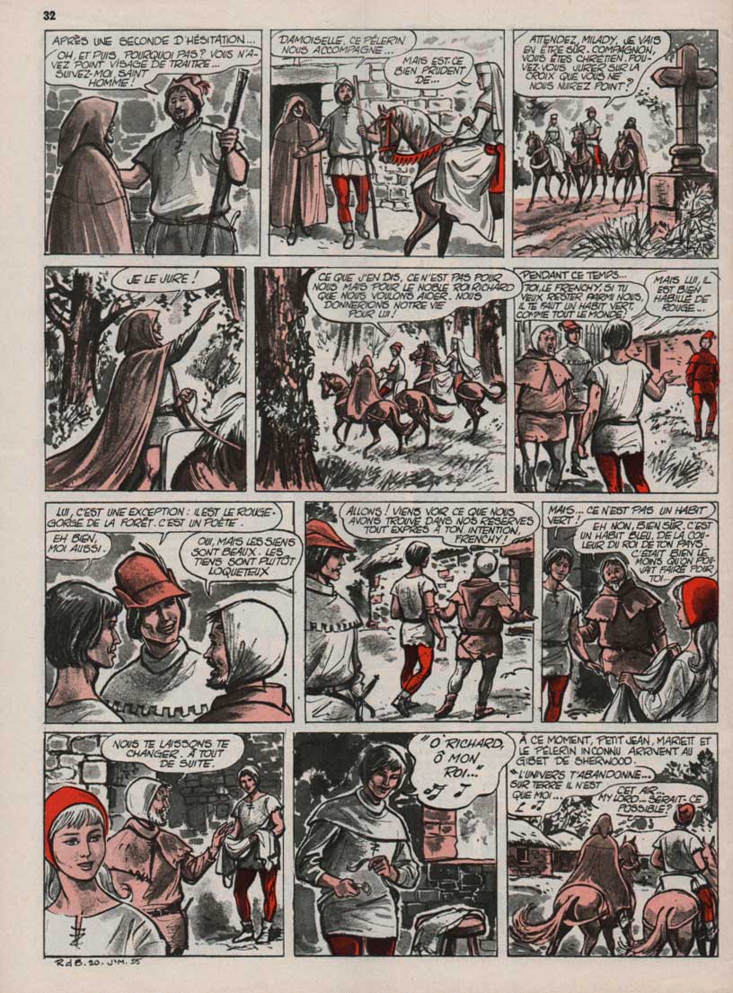 « Robin des Bois » dans J2 magazine n° 26 (1965).