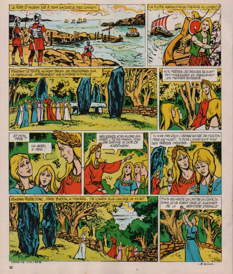 « La Druidesse du mont Belém » dans Âmes vaillantes n° 45 (1969).