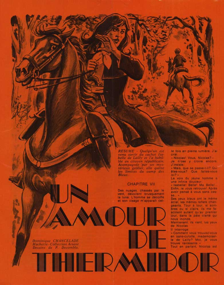 « Un Amour de Thermidor » dans Âmes vaillantes n° 33 (1971).