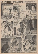 « La Petite Ballerine » dans Bernadette n° 8 (19/08/1956).