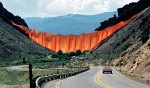 Christo and Jeanne-Claude  Valley Curtain, Rifle, Colorado, 1970-72  Photo: Wolfgang Volz  © 1972 Christo