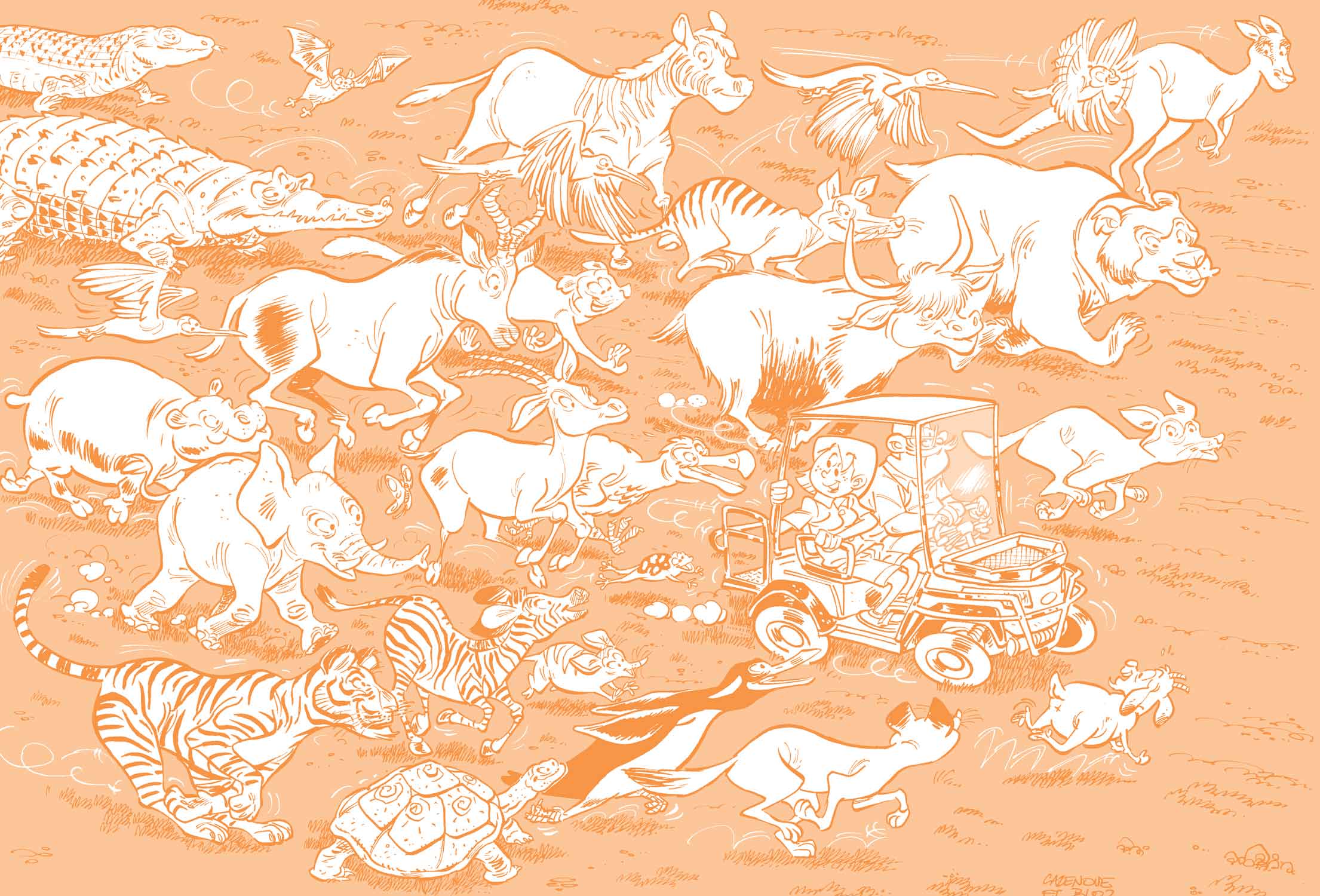 Zoom sur un zoo extraordinaire : celui des animaux disparus… Le Zoo des