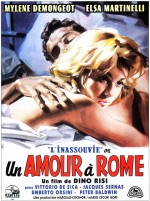 Des sources d'inspiration ? Affiches pour "Un amour à Rome" (Dino Risi, 1960) et "Juste un baiser" (Gabriele Muccino, 2001 - dessin de Loustal)