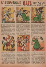 « Lili au pays des lions » Fillette n° 232 (28/12/1950).