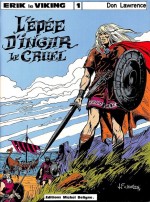 Couverture de « L’Épée d’Ingar le cruel » (album Michel Deligne n° 1, publié en 1979) par Jean-François Charles.