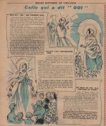 « Celle qui a dit "oui" » Coeurs vaillants » n° 33 (14/08/1949).