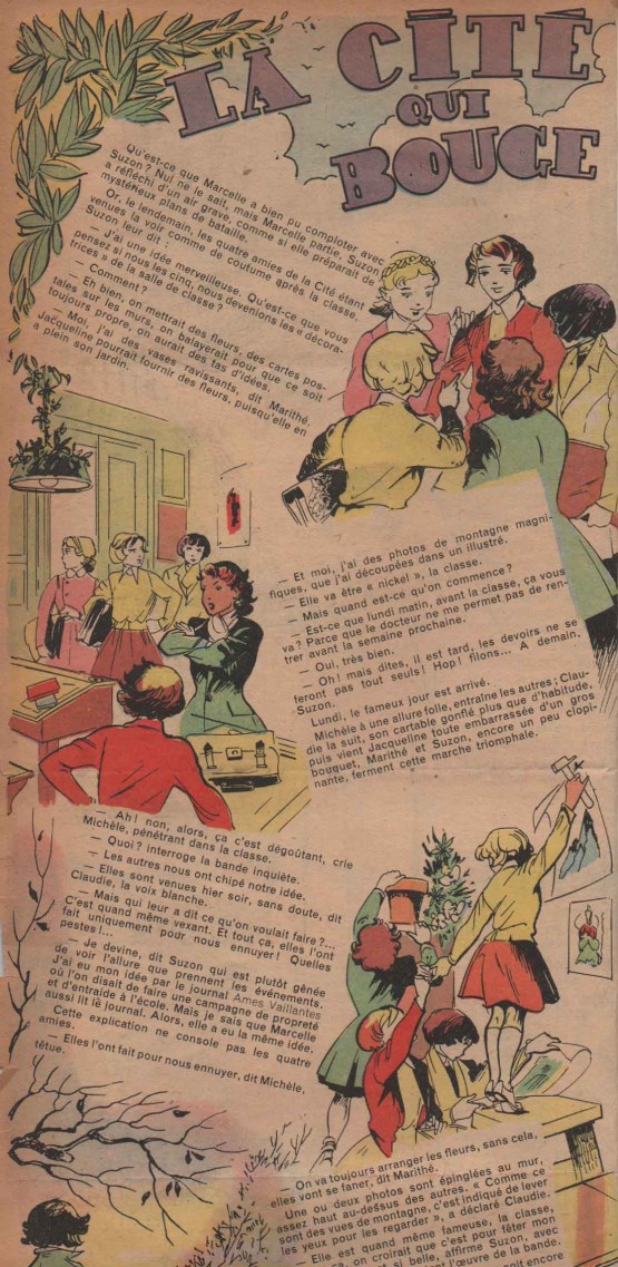 « La Cité qui bouge » Âmes vaillantes n° 50 (11/12/1949).