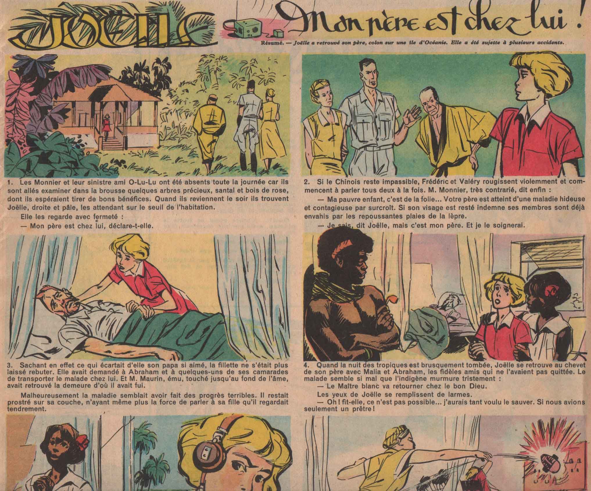 «  Joëlle » Âmes vaillantes n° 35 (30/08/1953).