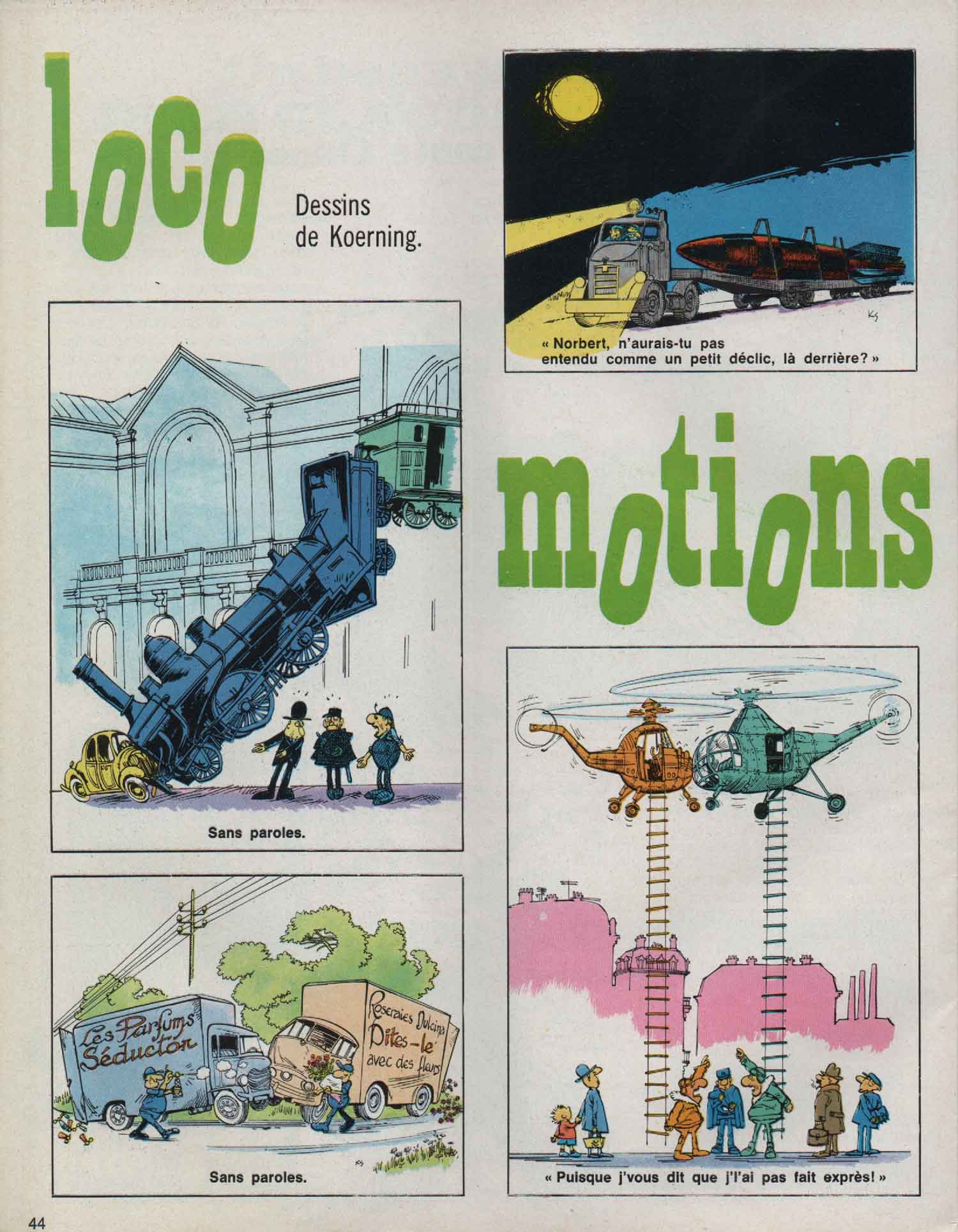 « Loco-motions » Formule 1 n° 24 (21/06/1972).