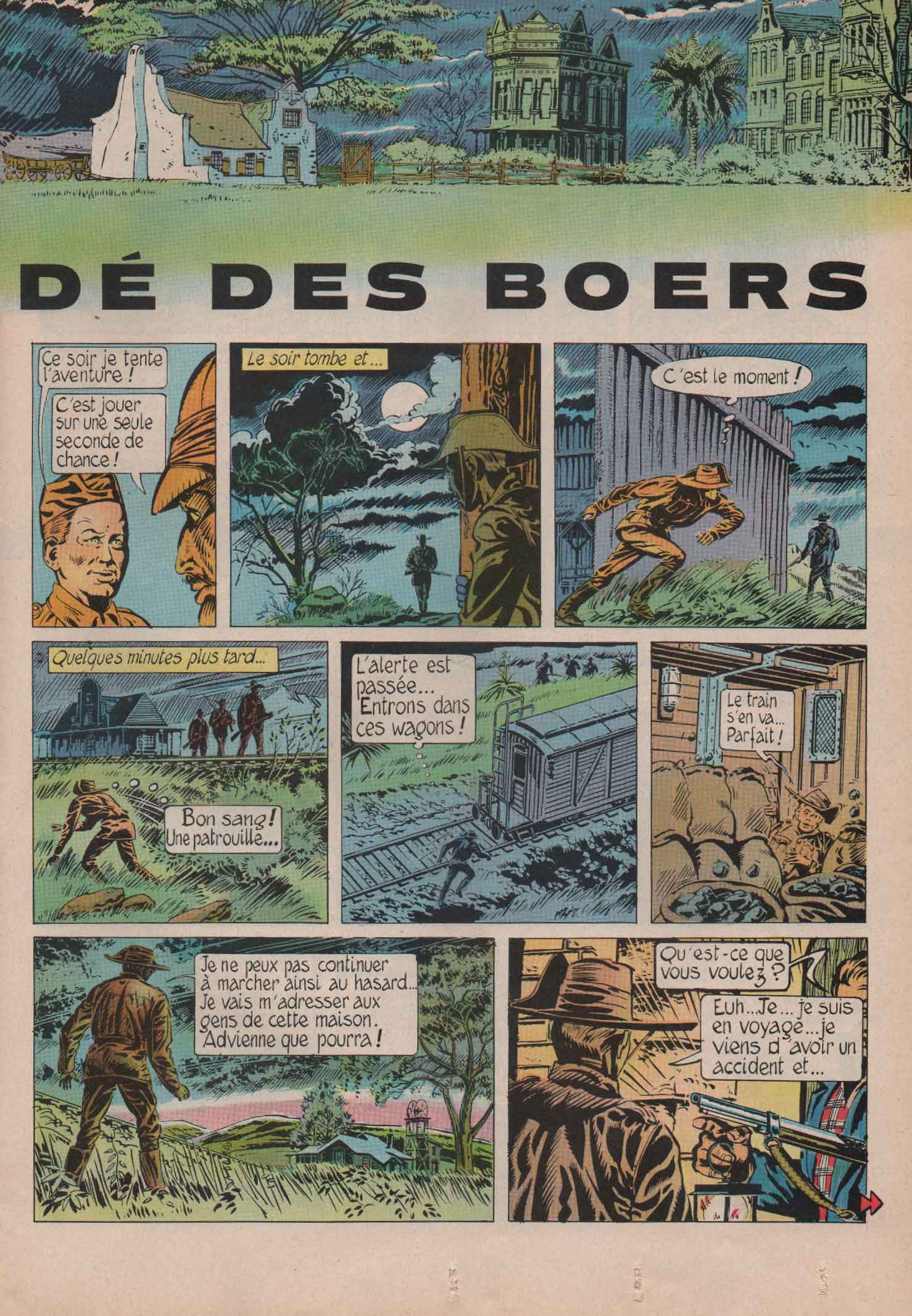 « L’Évadé des Boers » Francs Jeux n° 465 (01/02/1966).