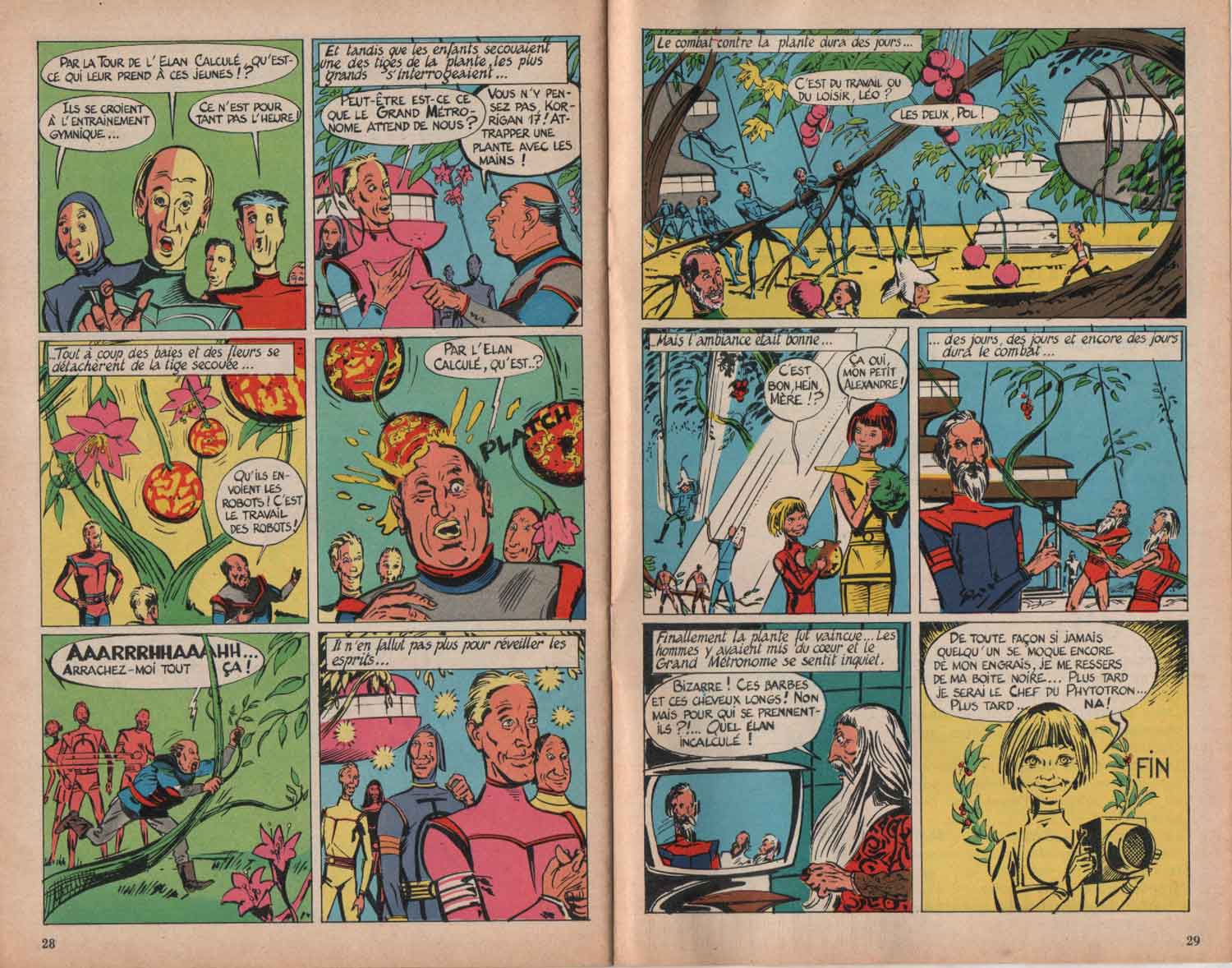 « Le Chef du Phytotron » Total journal n° 18 (11/1968);