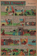 « Pompon rouge : L’Idole de Manaïki » Cœurs vaillants n° 1 (05-01-1958)