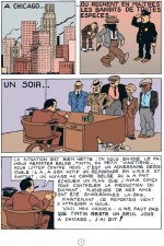 Al Capone, un personnage haut en couleurs... (planche 1 - © Hergé/Moulinsart 2020).
