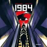 « 1984 » par Xavier Coste (Sarbacane, 2021) : couverture et extraits.