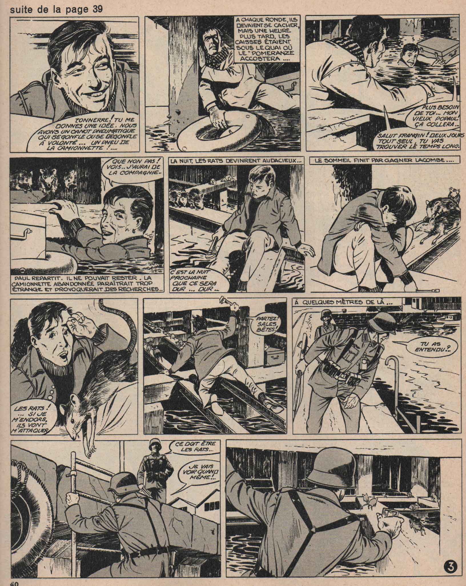 « Le Pomeranze a franchi le passé » Vaillant n° 1023 (20/12/1964).