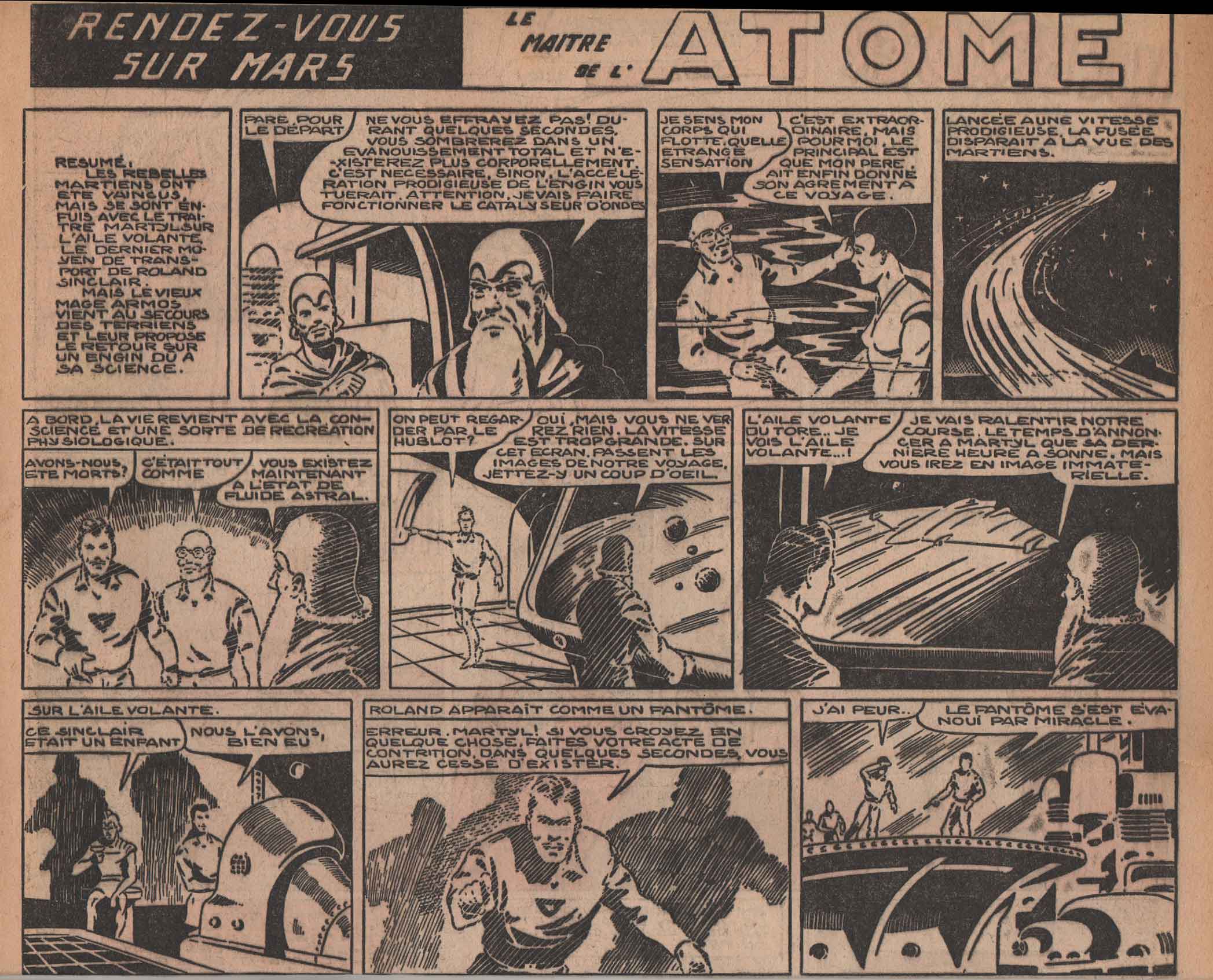 « Les Maîtres de l’atome » Zorro n° 77 (20/11/1947).