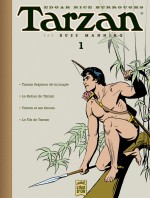 Couverture du premier volume de l'intégrale « Tarzan », paru en 2010 (Soleil US Comics) et regroupant des histoires dessinées par Russ Manning.