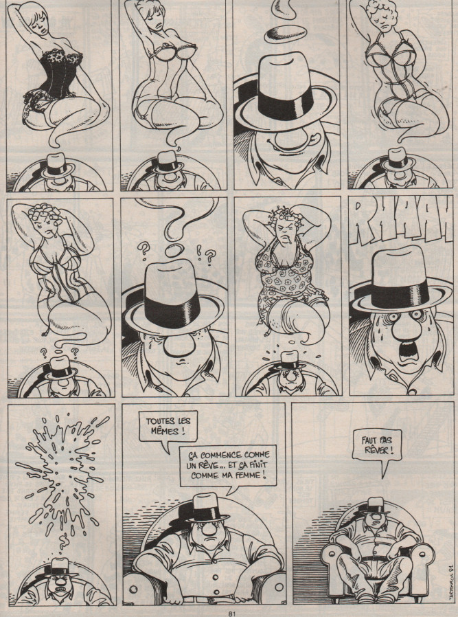 « L’Homme au chapeau mou » Pilote n° 98 (juillet 1982).