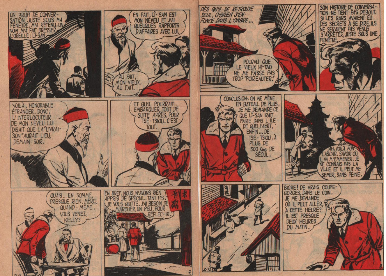 « L’Espion de Séoul » : Zorro n° 15 (03/1957).