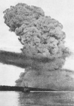 Photo nuage fumée Halifax-Africville 1917