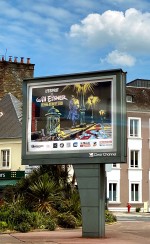 Impossible de louper l'exposition. Will Eisner s'affiche en grand, sur 12 mètres carrés, un peu partout dans la ville de Cherbourg-en-Cotentin.