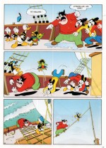 « Donald et le trésor du pirate » par Carl Barks.