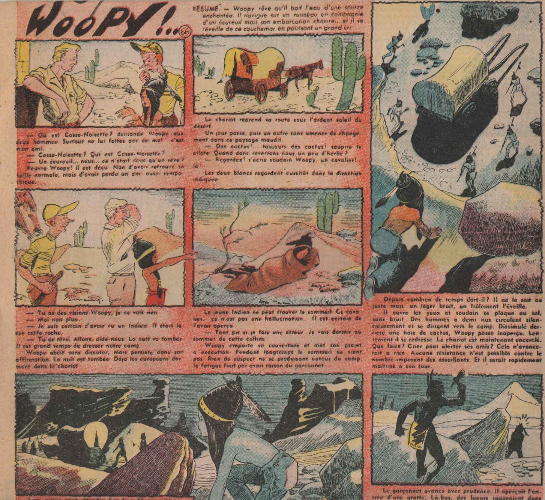« Woopy » Pierrot n° 42 (15/10/1950).