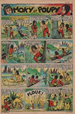 « Moky et Poupy » Âmes vaillantes n° 26 (29/06/1958).