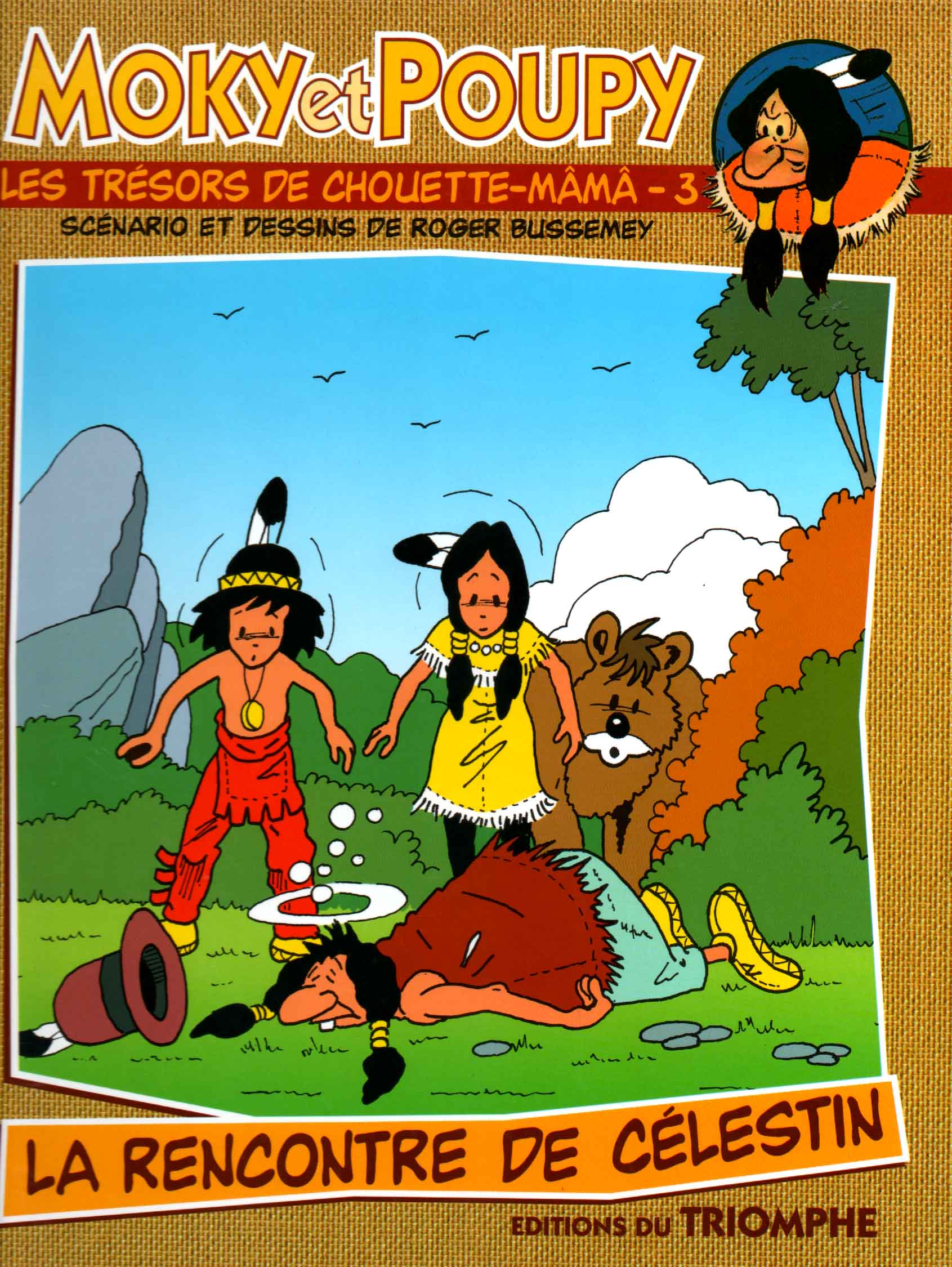 Un des albums, toujours disponible sdans le commerce, de la collection Les Trésors de Chouette Mama aux éditions du Triomphe (2003).