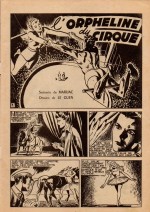« L’Orpheline du cirque » Mireille n° 1 (01/04/1953).