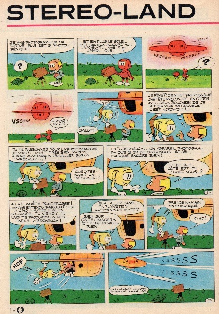 « Stéréo-Land » dans Tintin.
