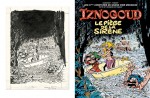 Encrage et couverture publiée pour « Iznogoud T21 : Le Piège de la sirène » (éditions Tabary, 1992).